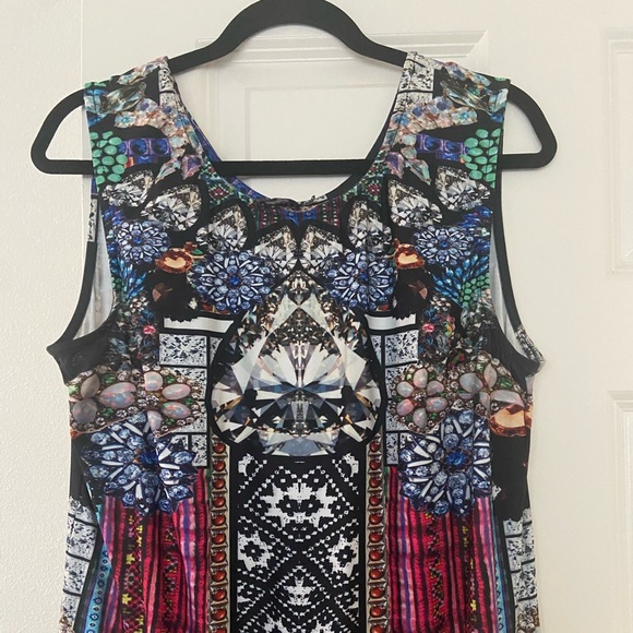 ASOS Curve mixed print midi 18 * Closeout * - Picture 2 of 3